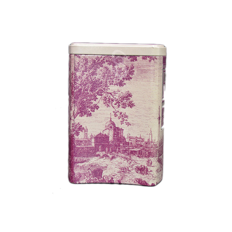 不規則形狀茶葉鐵盒