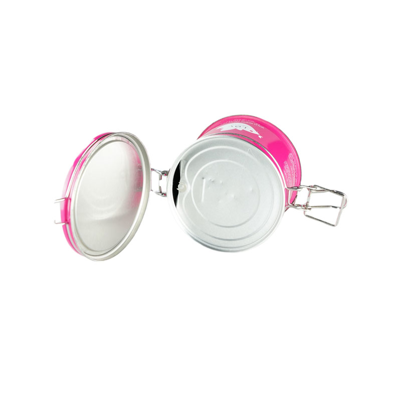 圓形密封鐵線茶葉鐵盒