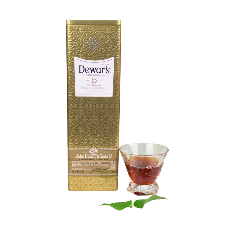 金色內塞蓋酒罐鐵盒