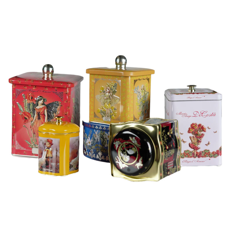 復古方形系列鐵盒