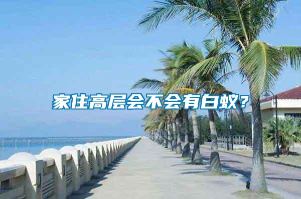 家住高層會(huì)不會(huì)有白蟻？